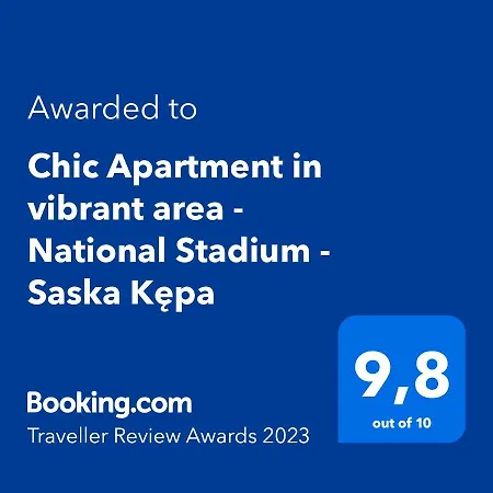 Chic In Vibrant Area - National Stadium - Saska Kepa Varsovie